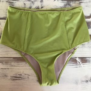 Kortni jeane green tea size large cut high bottom